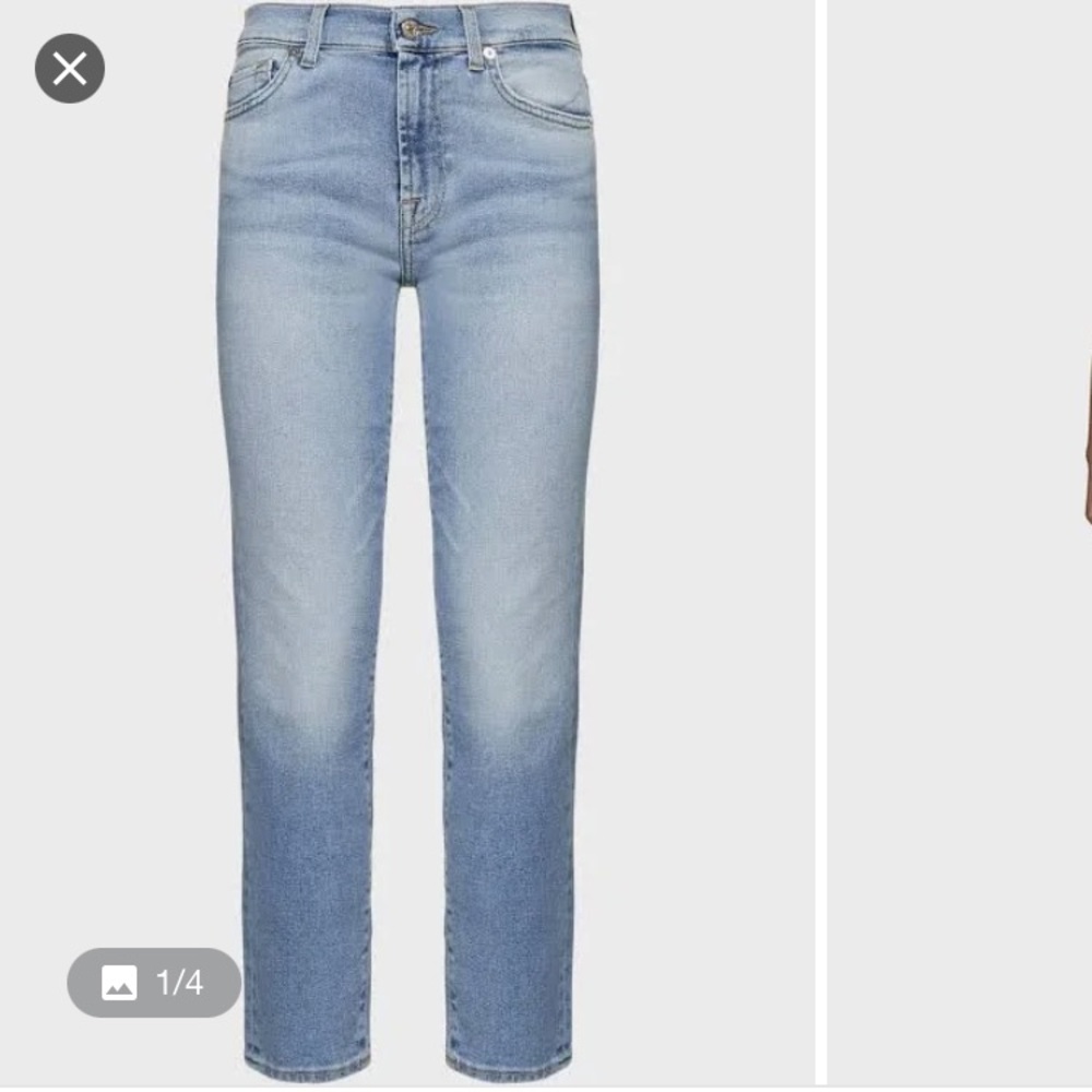 New 7 for all mankind Roxanne ankle Jeans